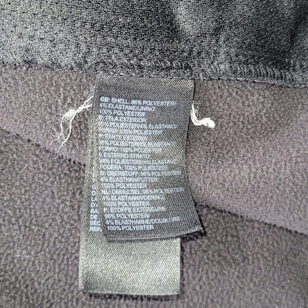 The North Face Apex Bionic Softshell Jacket Mens Medium Black Full Zip Windproof